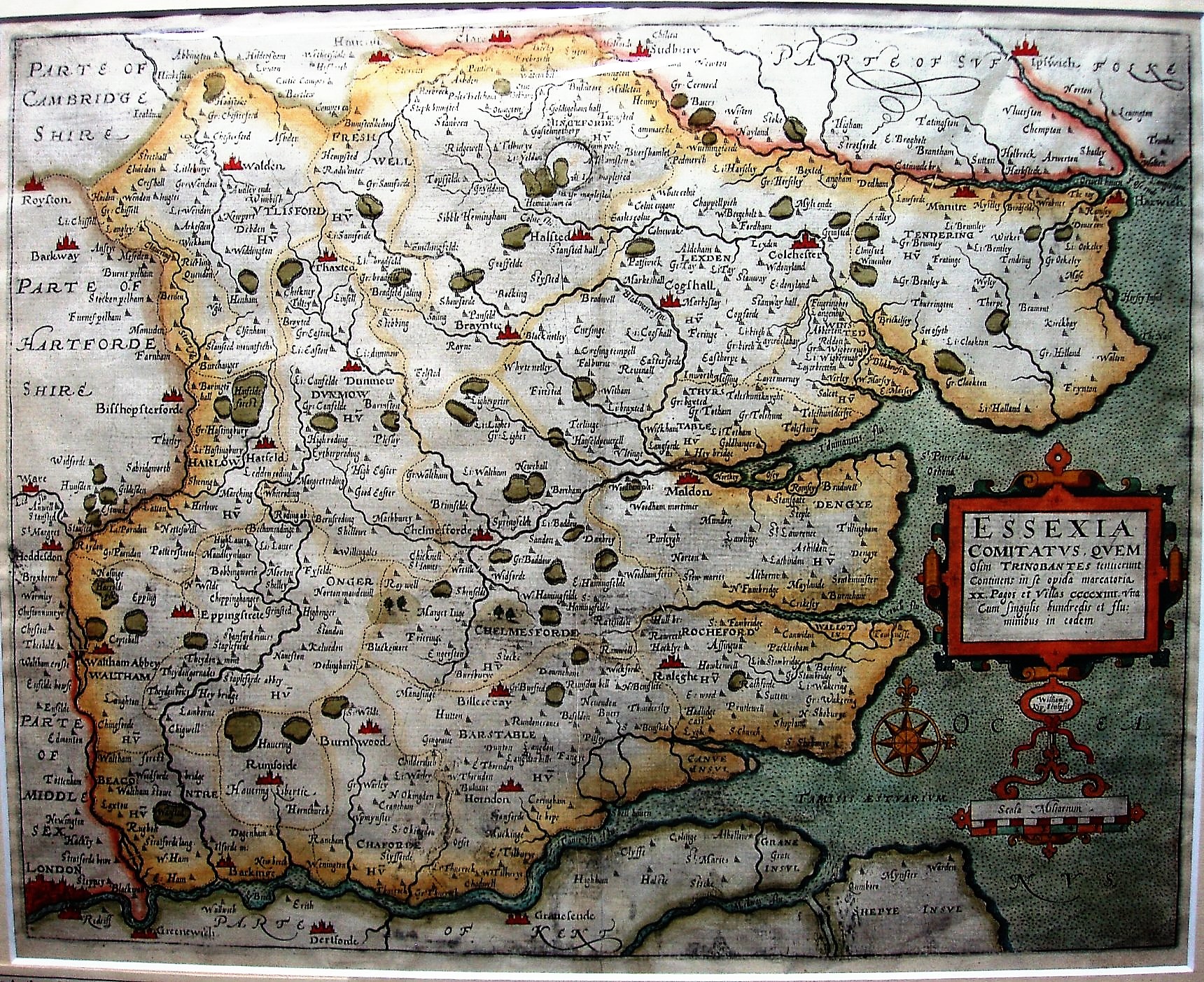 Camden's Britannia, Hole & Kip 1607